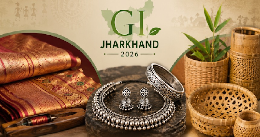 Jharkhand received Geographical Indication (GI) tags for four traditional products